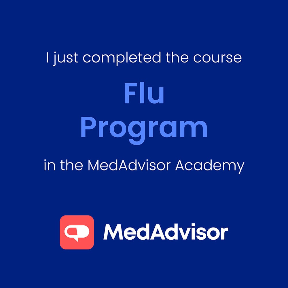 MedAdvisor Academy Certificate_Social_Flu Program