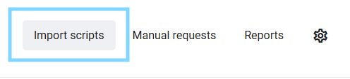 Doctors - Import scripts