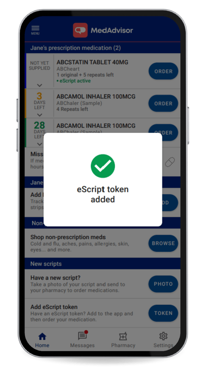 eScripts | Electronic Prescriptions App - My Medadvisor