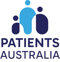 patients australia logo vertical dark